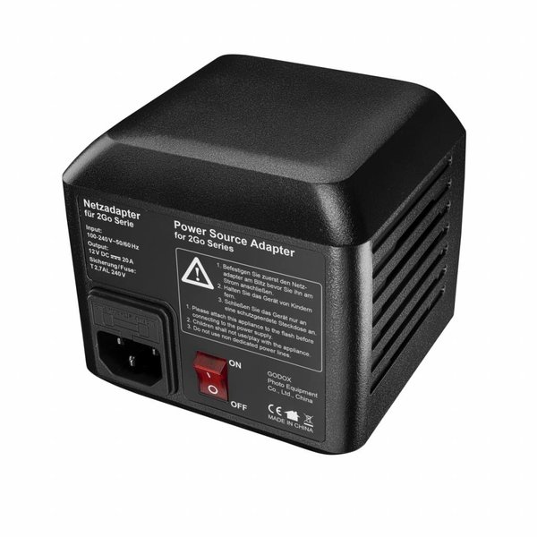 Walimex Pro Power Source Adapter for 2Go Series