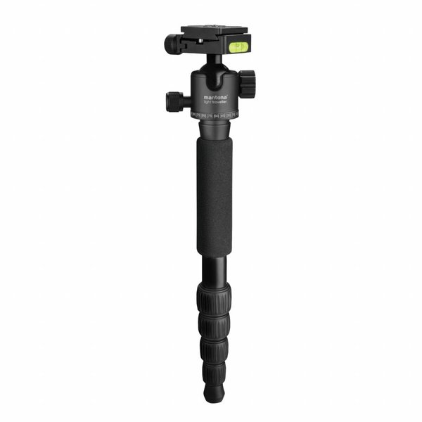 Mantona Light Traveller Tripod Black