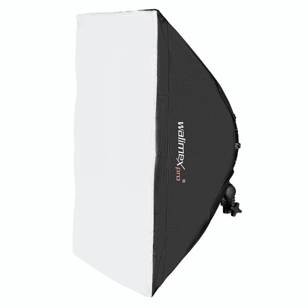 Walimex Pro LED Dauerlicht Softbox 50x70cm Niova 800 Round