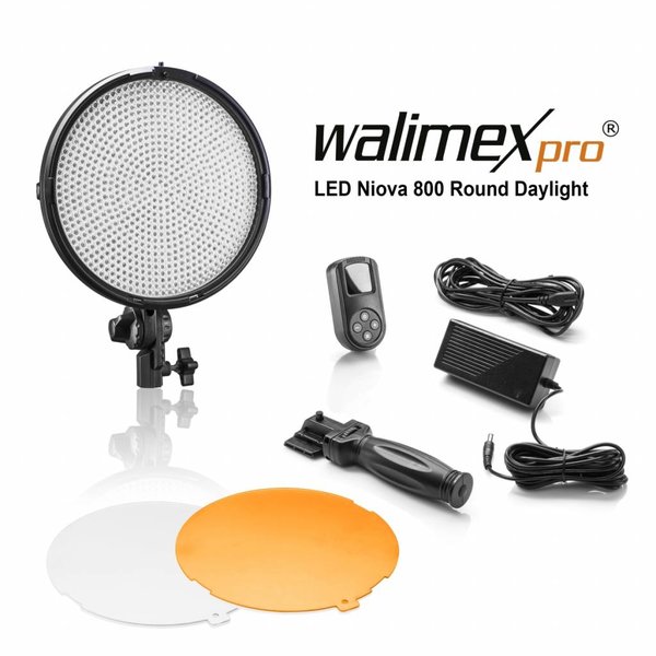 Walimex Pro LED Daylight Niova 800 Plus Round