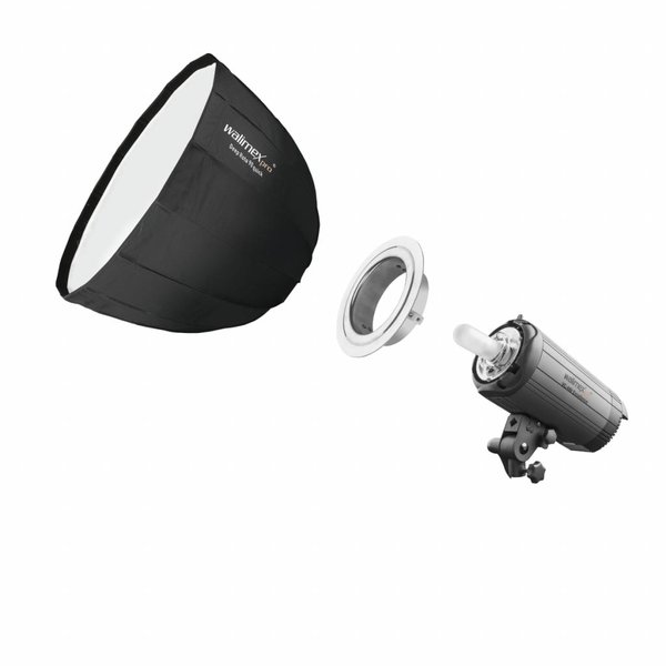 Walimex Pro SL Deep Rota Softbox QA90cm | For various brands speedring