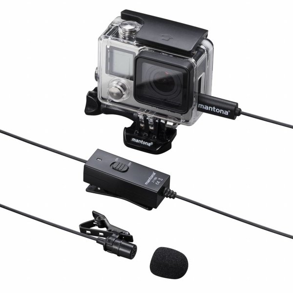 Mantona Gopro 3/3 + / 4 Lavaller Microfon - SALE