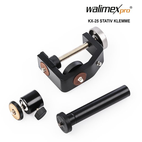 Walimex Pro Stand Clamp with ball head KX-25