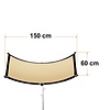 Walimex Pro Reflector Halfpipe 3in1, concave150x60