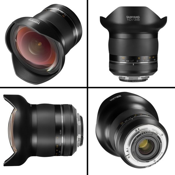 Samyang Camera Lens XP 10mm F3.5 Nikon F Premium MF Ultra