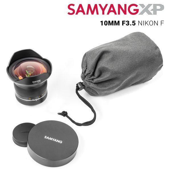 Samyang Camera Lens XP 10mm F3.5 Nikon F Premium MF Ultra