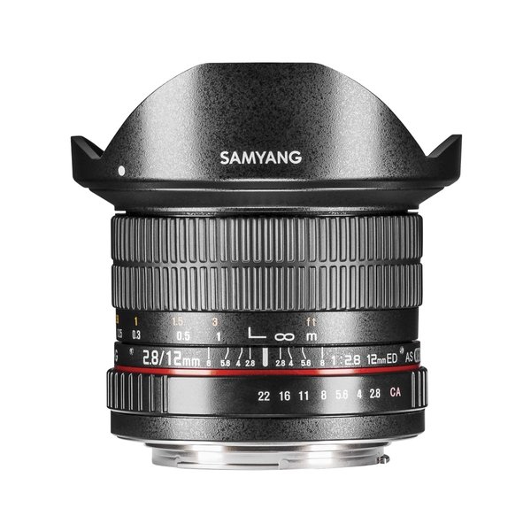 Samyang Camera Lens  MF 12mm F2,8 Fisheye Nikon F AE