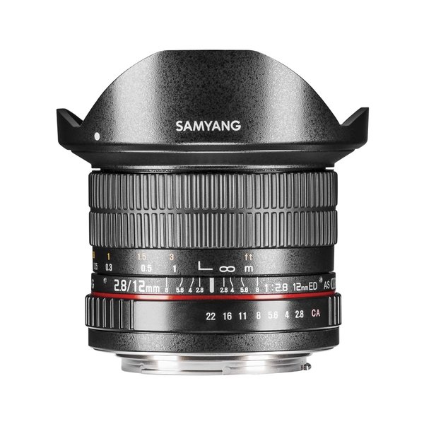 Samyang Objektive MF 12mm F2,8 Fisheye Nikon F AE