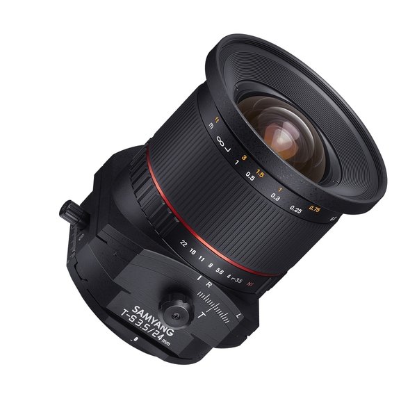 Samyang Camera Lens  MF 24mm F3,5 T/S Nikon F