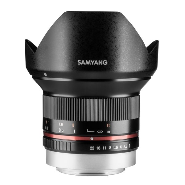 Samyang Objektive MF 12mm F2,0 APS-C Fuji X schwarz