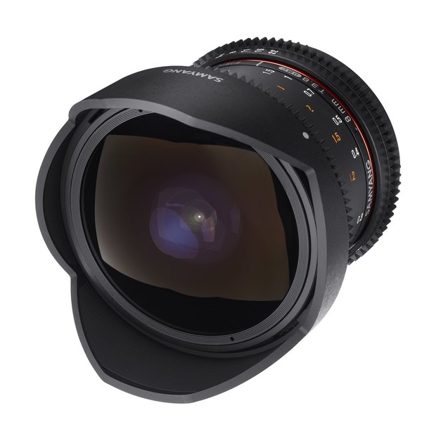 Samyang Objectief MF 8mm T3,8 Fisheye II Video APS-C Nikon F