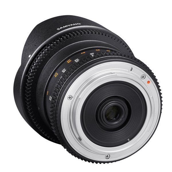 Samyang Objectief MF 8mm T3,8 Fisheye II Video APS-C Nikon F