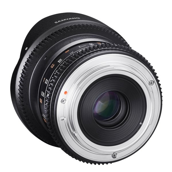 Samyang Objectief MF 12mm T3,1 Fisheye Video DSLR Nikon F