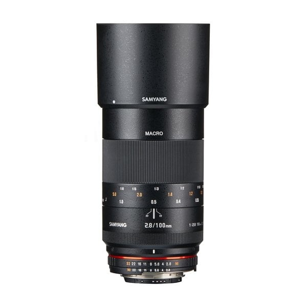 Samyang Camera Lens  MF 100mm F2,8 Makro DSLR Nikon F AE