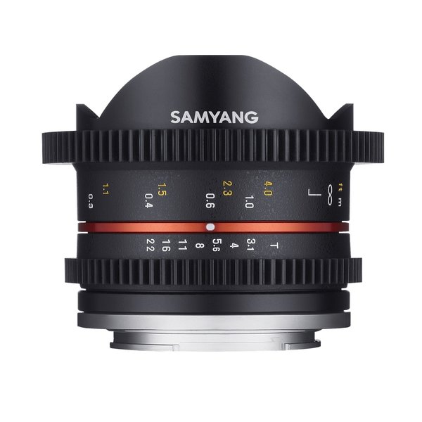 Samyang Objectief MF 8mm T3,1 Fisheye Video APS-C Sony E