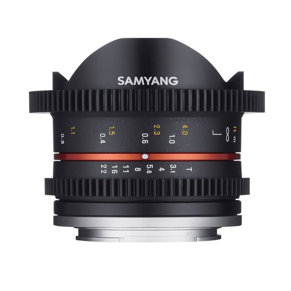 Samyang Objektive MF 8mm T3,1 Fisheye Video APS-C Sony E