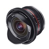 Samyang Camera Lens  MF 8mm T3,1 Fisheye Video APS-C Sony E