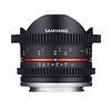 Samyang Camera Lens  MF 8mm T3,1 Fisheye Video APS-C Fuji X