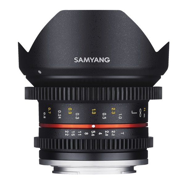 Samyang Camera Lens  MF 12mm T2,2 Video APS-C Fuji X