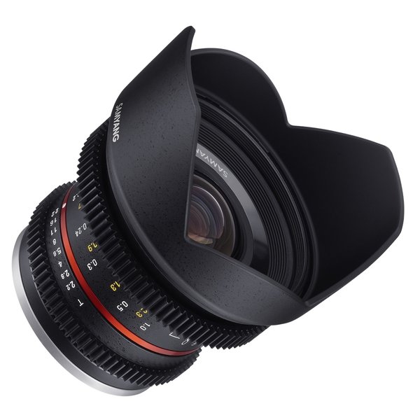 Samyang Camera Lens  MF 12mm T2,2 Video APS-C Canon M