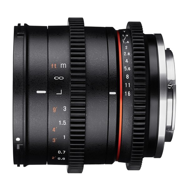 Samyang Objectief MF 35mm T1,3 Video APS-C Fuji X