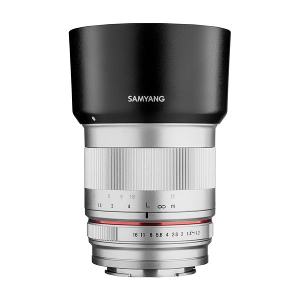 Samyang Objectief MF 50mm F1,2 APS-C Sony E silber