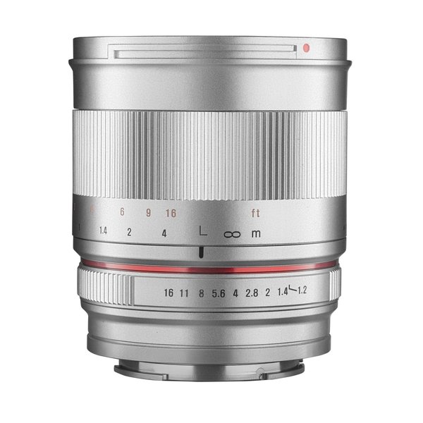 Samyang Objectief MF 50mm F1,2 APS-C Sony E silber