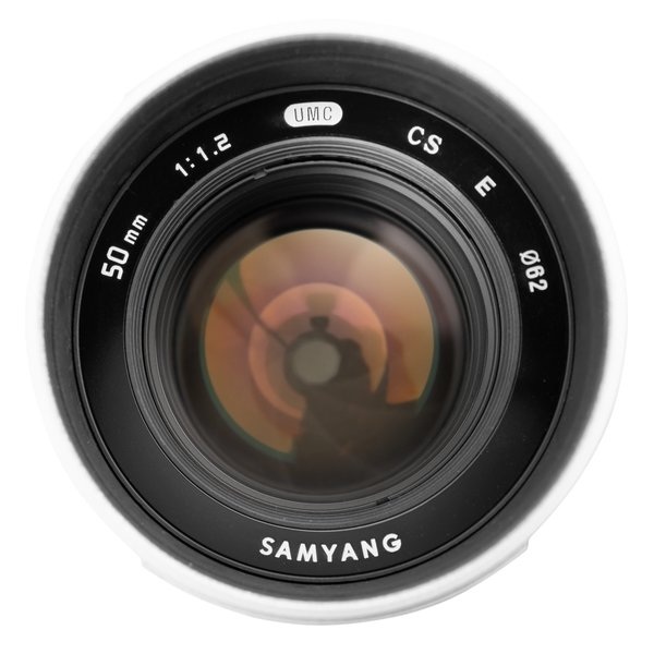 Samyang Objectief MF 50mm F1,2 APS-C Sony E silber