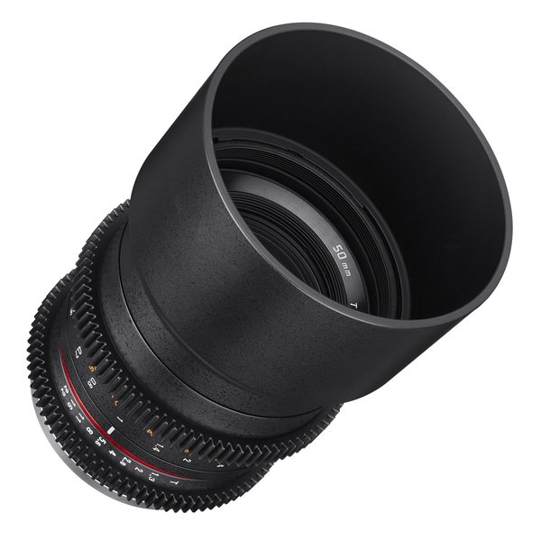 Samyang Camera Lens  MF 50mm T1,3 Video APS-C Sony E