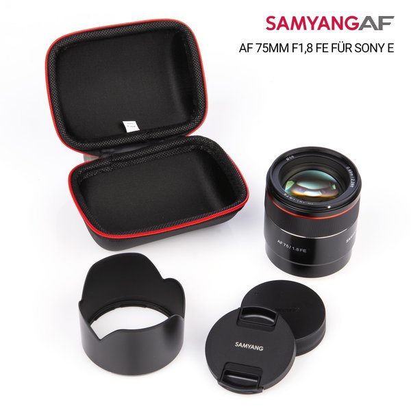Samyang Camera Lens  AF Sony 75mm F1.8 FE