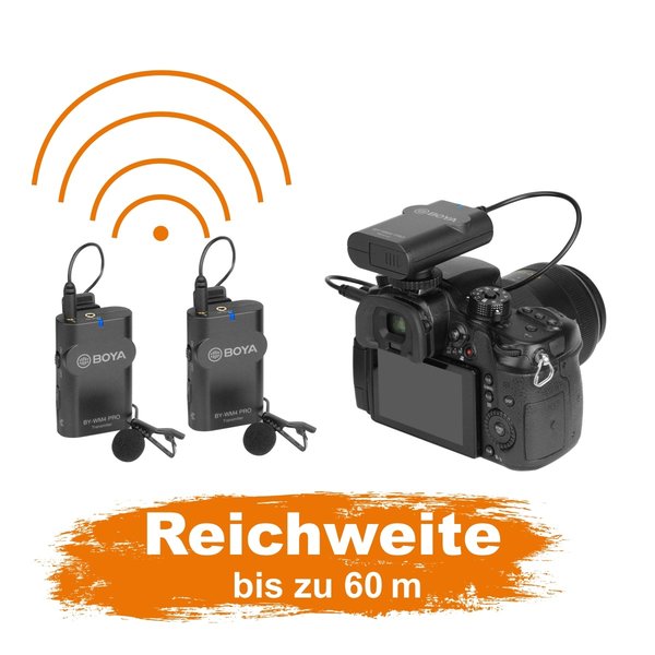 BOYA  Boya WM4 Pro K-2 Mikrofon 3er Set