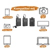 BOYA Boya WM4 Pro K-2 Microfoon Set van 3gs!