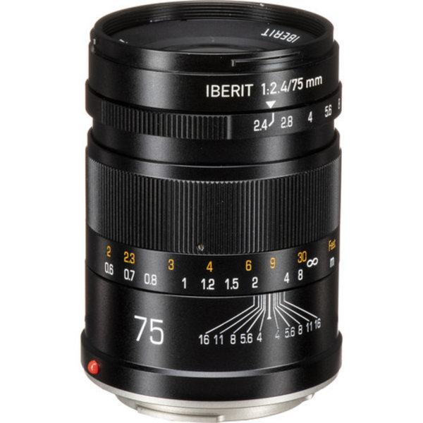 Kipon Objectief Iberit 75/2,4 full-frame Sony E