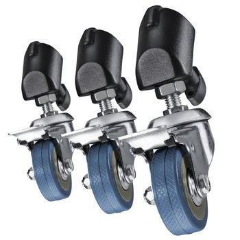 Walimex Pro Stativrollen Pro, 3er Set