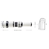 Walimex Pro Objectief 650-1300/8-16 DSLR T2 white