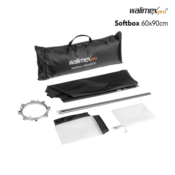 Walimex Pro Softbox PLUS 60x80cm for & K