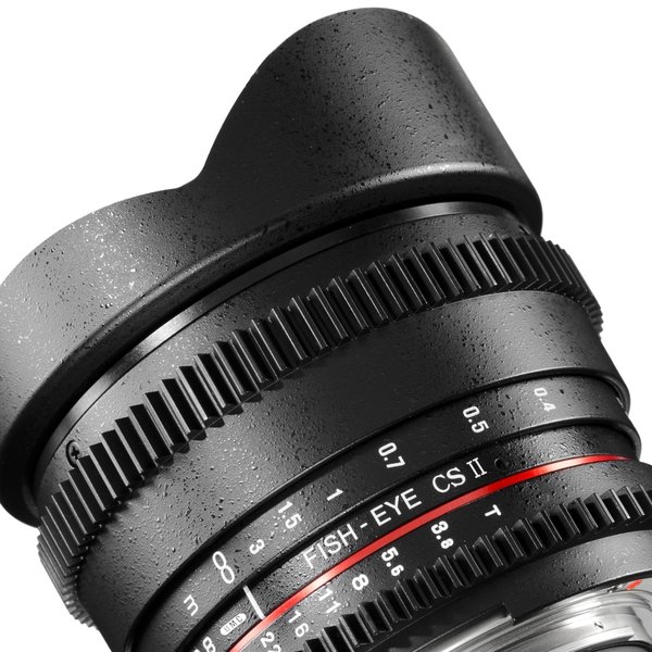 Walimex Pro 8/3.8 Fisheye II VCSC Canon EF-S bl