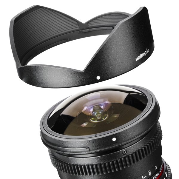 Walimex Pro Objektiv 8/3,8 Fisheye II Video APS-C Sony A