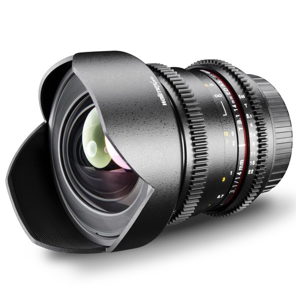 Walimex Pro Objectief 14/3.1 Video DSLR Nikon F Zwart