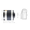 Walimex Pro 500/6,3 CSC Mirror Samsung NX white