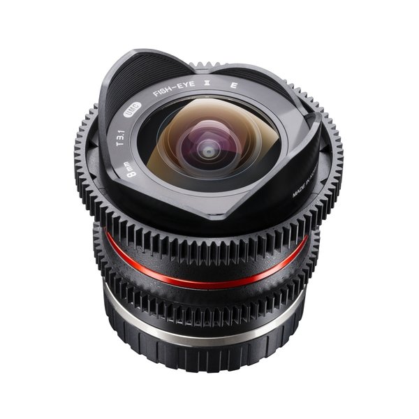 Walimex Pro Objectief 8/3,1 Fisheye Video APS-C Sony E black