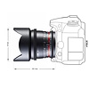 Walimex Pro Objectief 10/3,1 Video APS-C Canon EF-S black