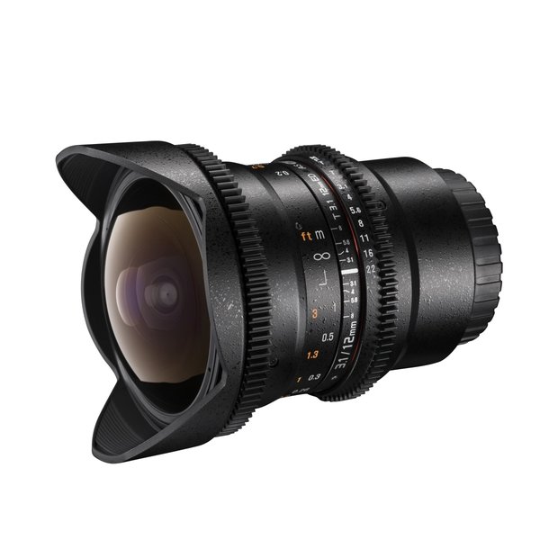 Walimex Pro Objektiv 12/3,1 Fisheye Video DSLR Nikon F