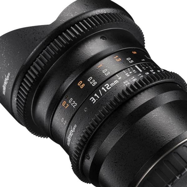 Walimex Pro Objectief 12/3,1 Fisheye Video DSLR Nikon AE black