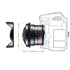 Walimex Pro 12/3,1 Fisheye Video DSLR Nikon AE black