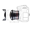 Walimex Pro Objektiv 12/3,1 Fisheye Video DSLR Nikon F