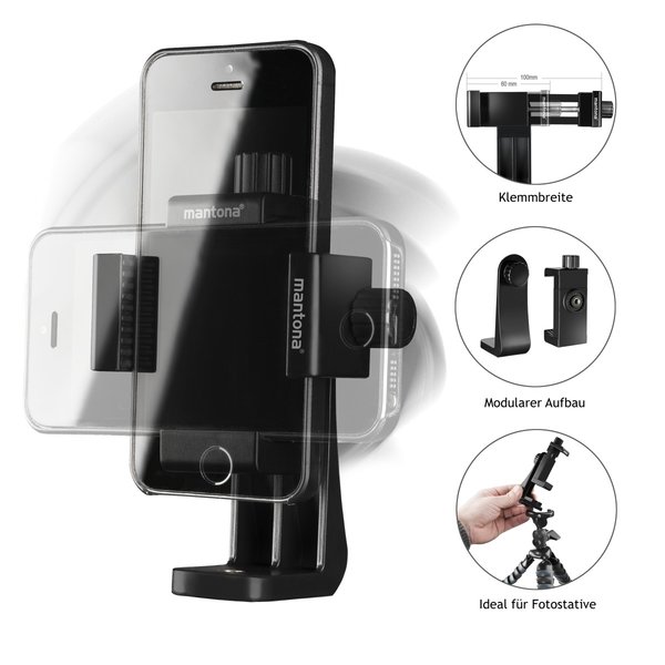 Mantona ONE Mini + ball head + Smartphone Holder