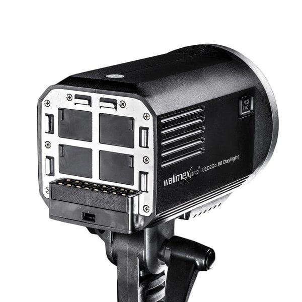 Walimex Pro LED Daylight Foto Video Leuchte 2 Go 60