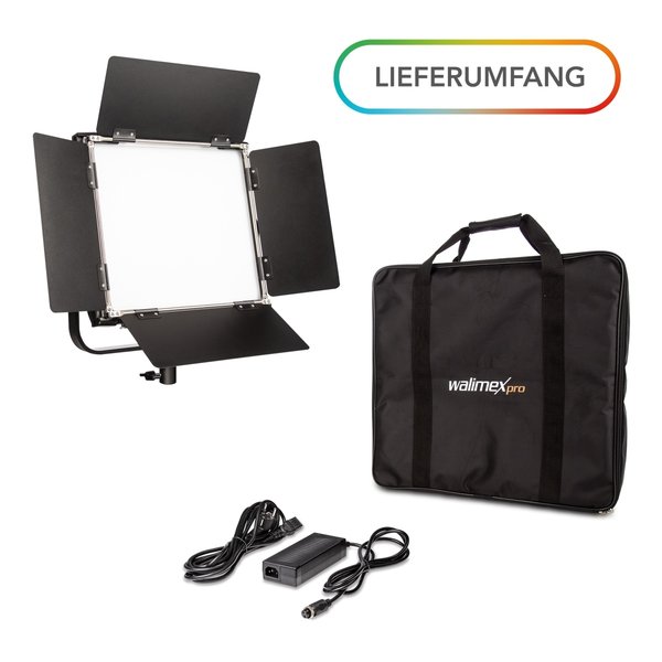 Walimex Pro LED Flächenleuchte Rainbow 100W RGBWW