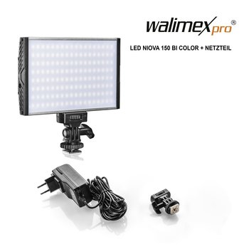 Walimex Pro LED Niova 150 Bi Color + power adapter